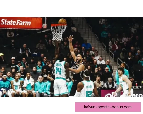 黄蜂6人得分上双米勒砍25分三球差点三双力克篮网迎40胜